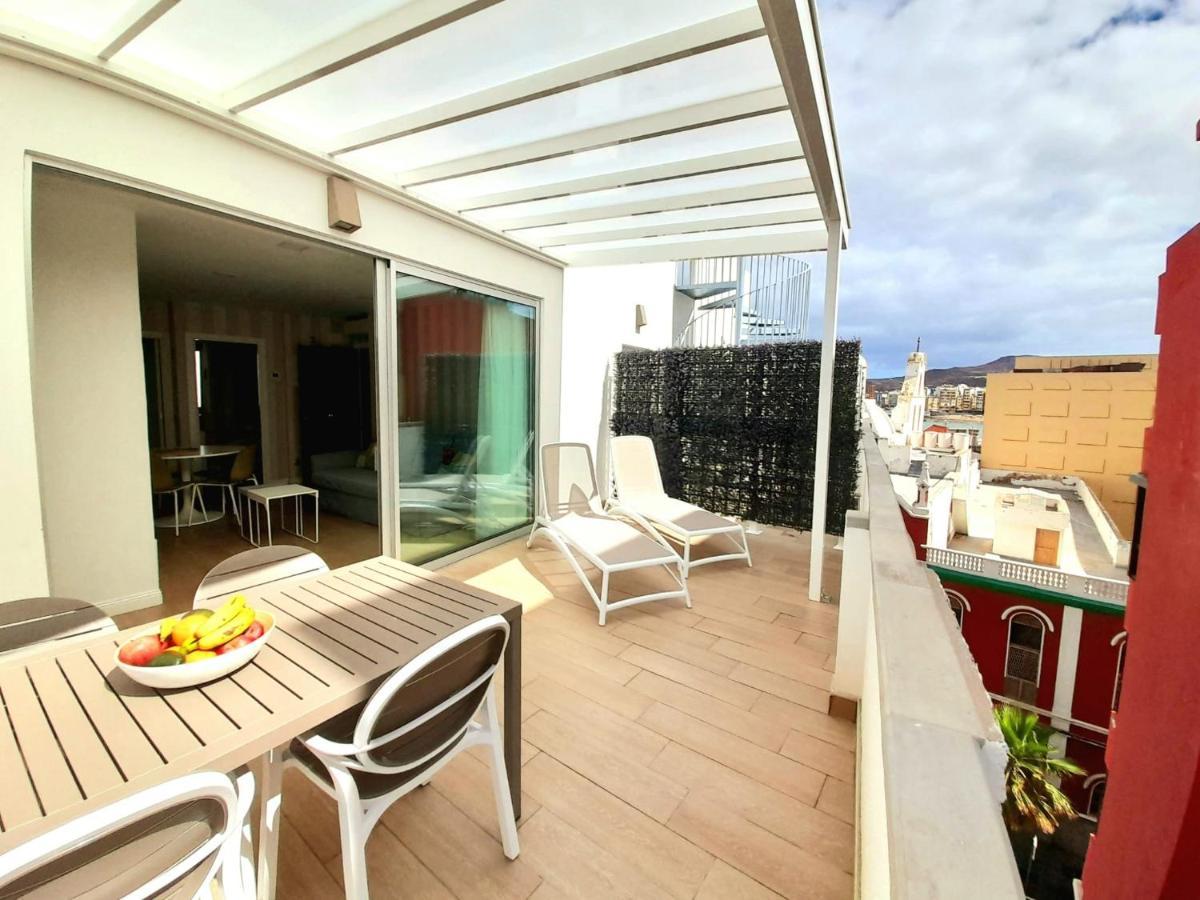 Malibú Canteras Ático 22 con Terraza - Penthouse with Terrace Las Palmas de Gran Canária Exterior foto